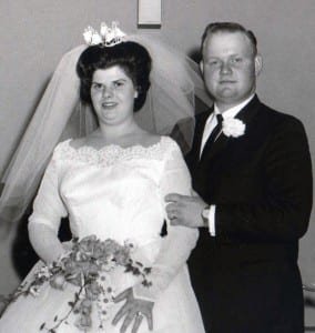 Steve and Sandy (O'Neal) Hays of Montpelier are celebrating their 50th wedding anniversary. They were united in marriage on March 2, 1963 at the West Bridgewater E.U.B. church by the Rev. Marion Hanover. Steve and Sandy are the parents of: Sharla (Lindy) Kirkingburg of Montpelier, Brian (Lori) Hays of Wauseon, and Jodi Hays of Montpelier. They also have five grandchildren. The family is hosting an open house in their honor on March 2nd from 5:30 p.m. to 9:00 p.m. at the Montpelier Moose.