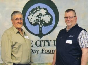 tree city article web - The Village Reporter West Unity Council Member Rich Merillat and Village Administrator Ric Beals accepted the 2013 Tree City USA Award on behalf of the village.