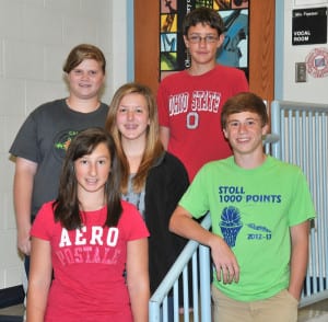 2013 Edon Music HS&JH Officers - LH (4) - web