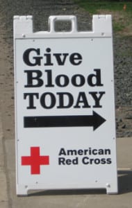 Give Blood Sign (WEB)