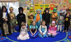 preschool trick or treat - newspaper WEB