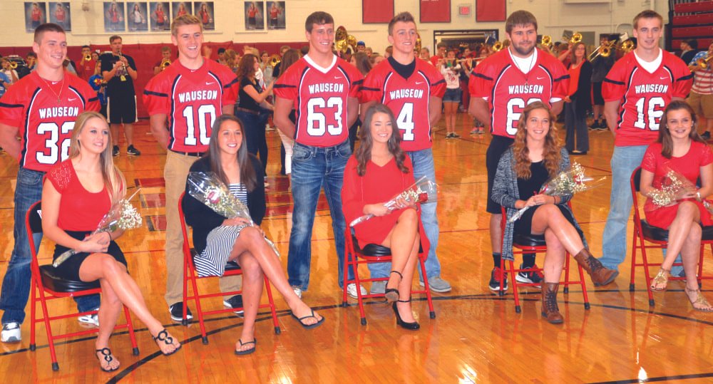 2015 Wauseon Homecoming Court Chosen The Village Reporter