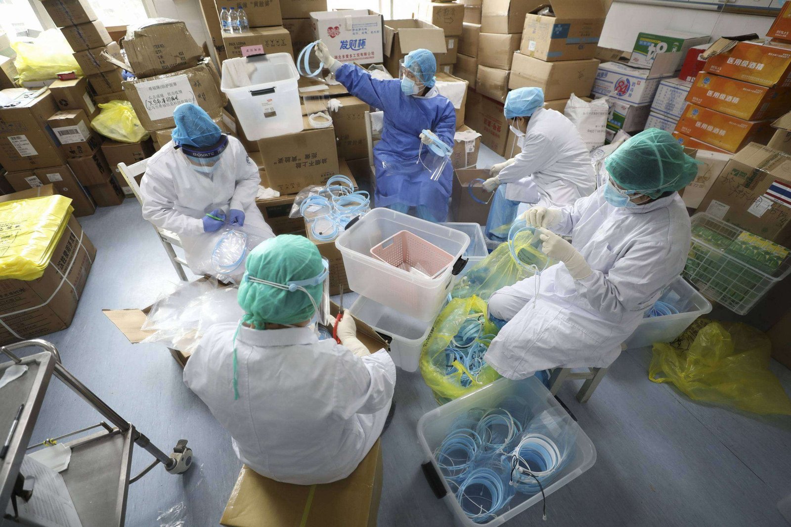 Virus Outbreak China - The Village Reporter