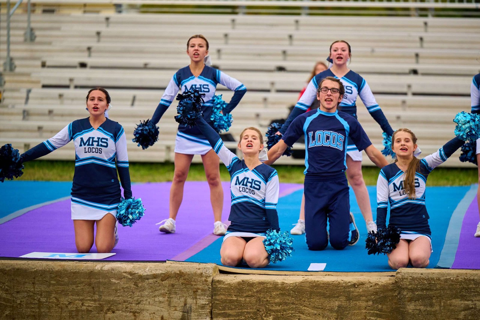 Montpelier Locomotive Cheerleaders