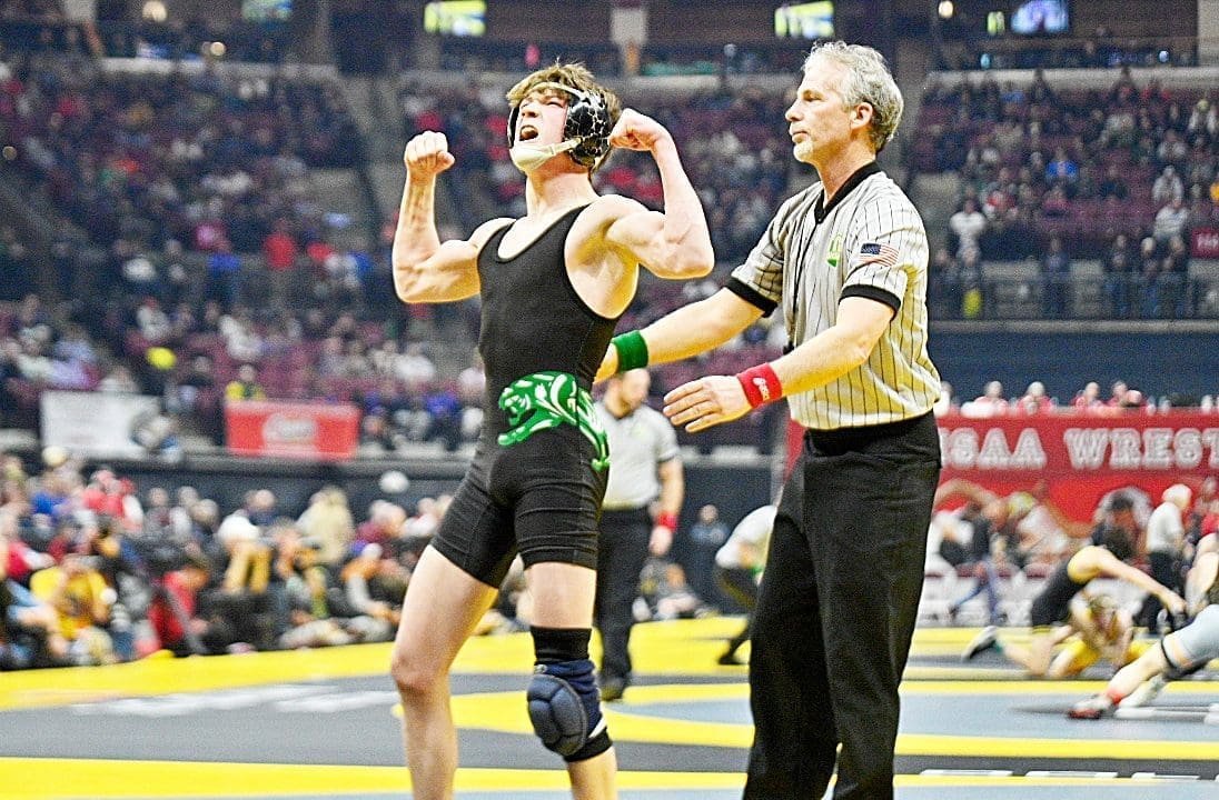 OHSAA STATE WRESTLING CHAMPIONSHIPS Archbold s Brodie Dominique