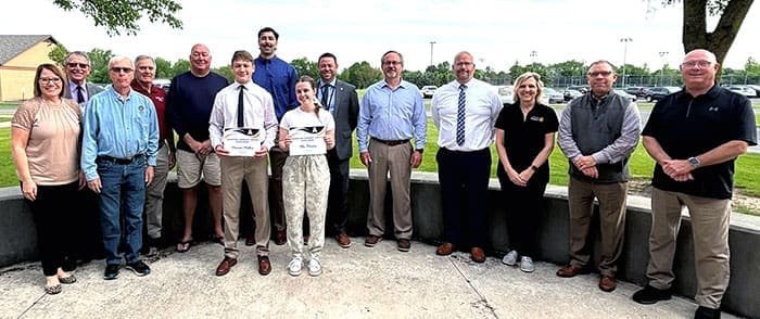 5-22-24-FCCLA-Rotary-scholarship-winners-with-Rotarians - The Village Reporter