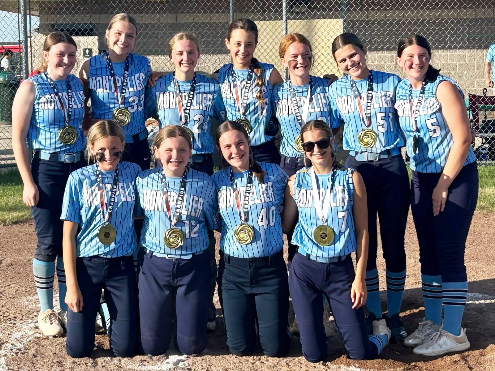 Montpelier 14U Softball Wins NWOAL Tournament Title - The Village Reporter