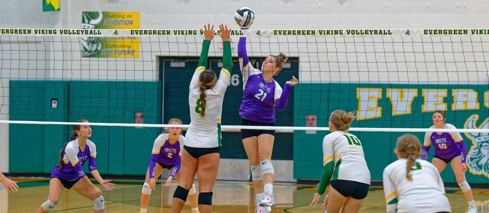 Fayette @ Evergreen Volleyball - The Village Reporter