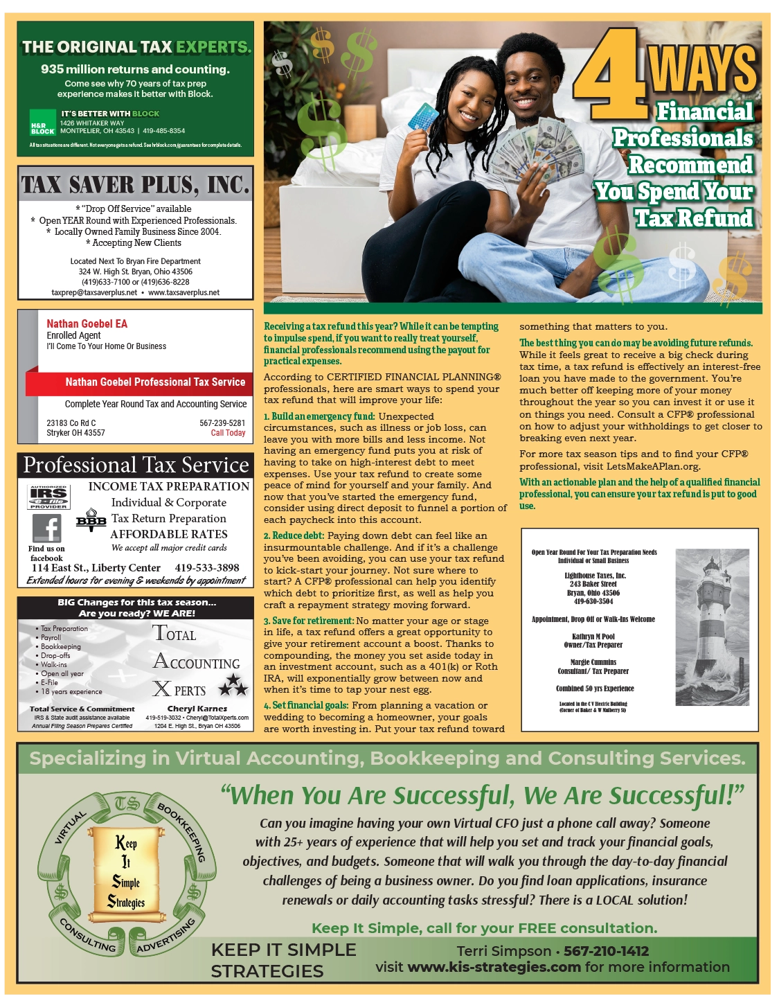 Tax Guide March 2025