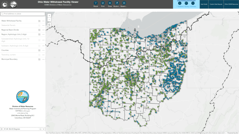 ODNR Releases Statewide Water Use, Aquifer Mapping Tools - West Unity Ohio