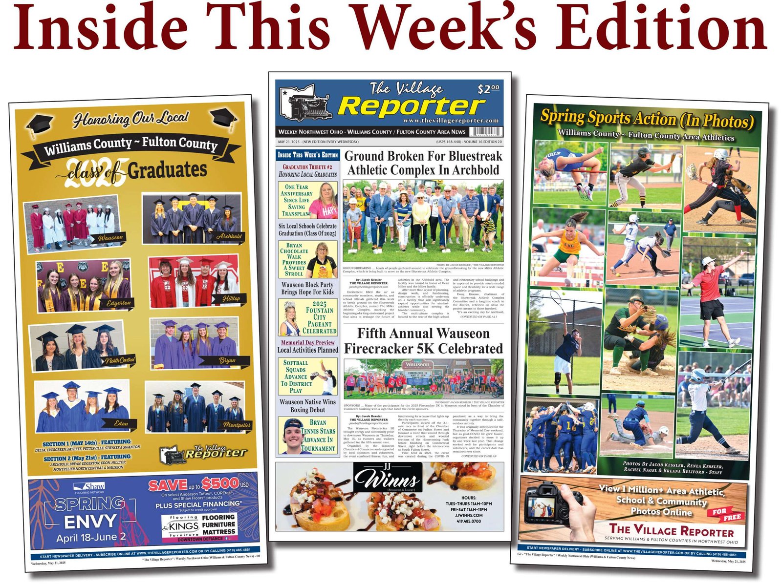 5-21-25 Front Full - The Village Reporter