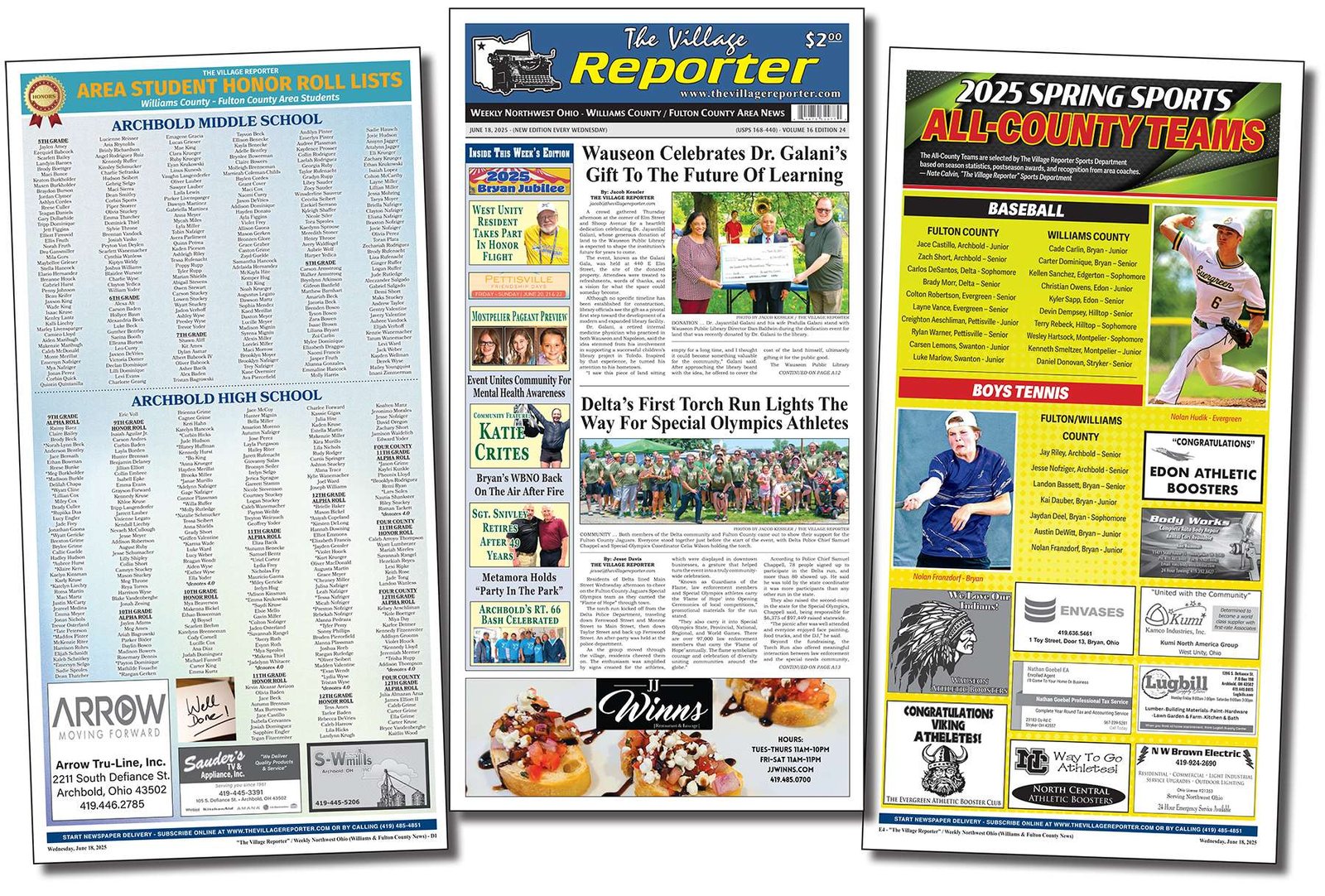 6-18-25 Preview - The Village Reporter
