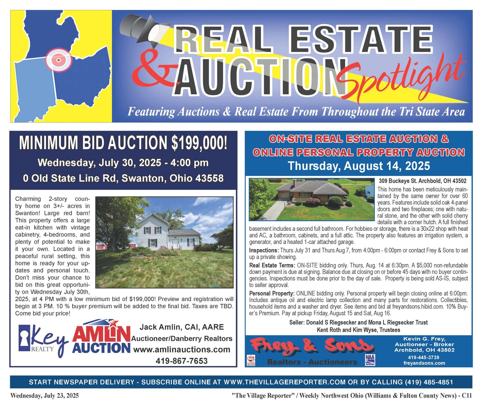Classifieds_Page_1 - The Village Reporter