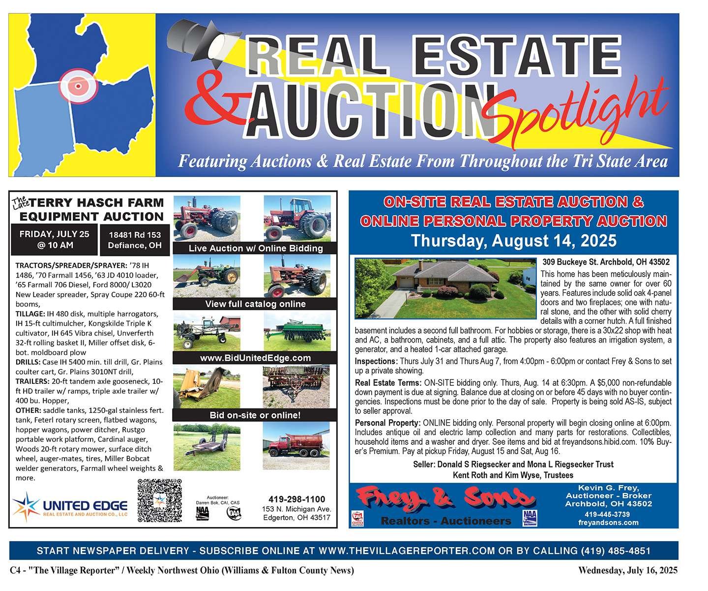 Classifieds_Page_1 - The Village Reporter