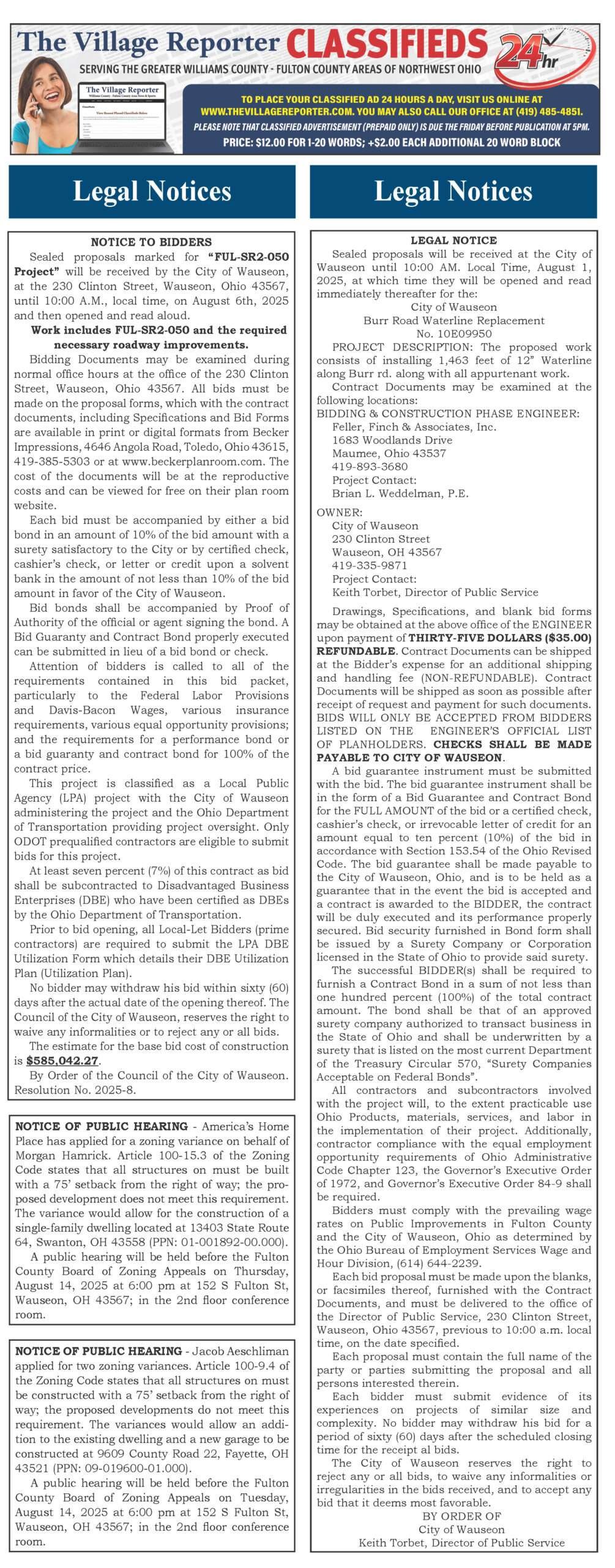 Classifieds_Page_2 - The Village Reporter