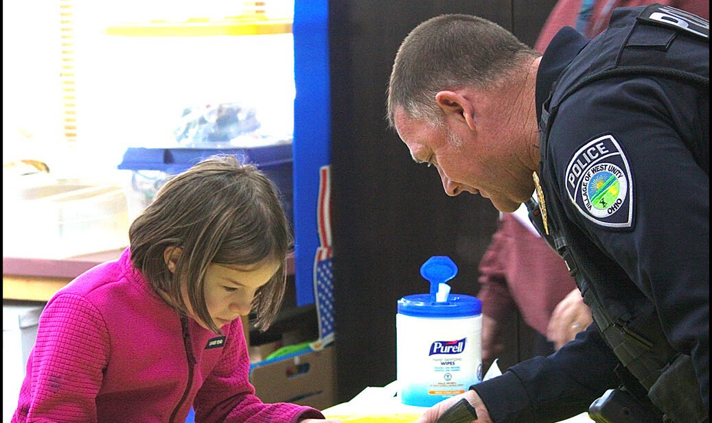 Learning & Appreciation Highlight Law Enforcement Appreciation Day At West Unity Library