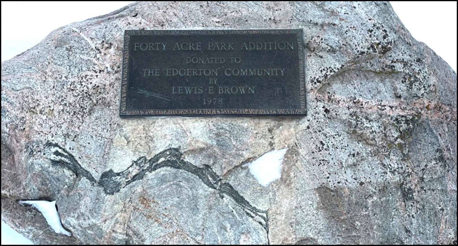 EDGERTON VILLAGE COUNCIL: Council Considers Honoring Lewis Brown In New Community Building Name