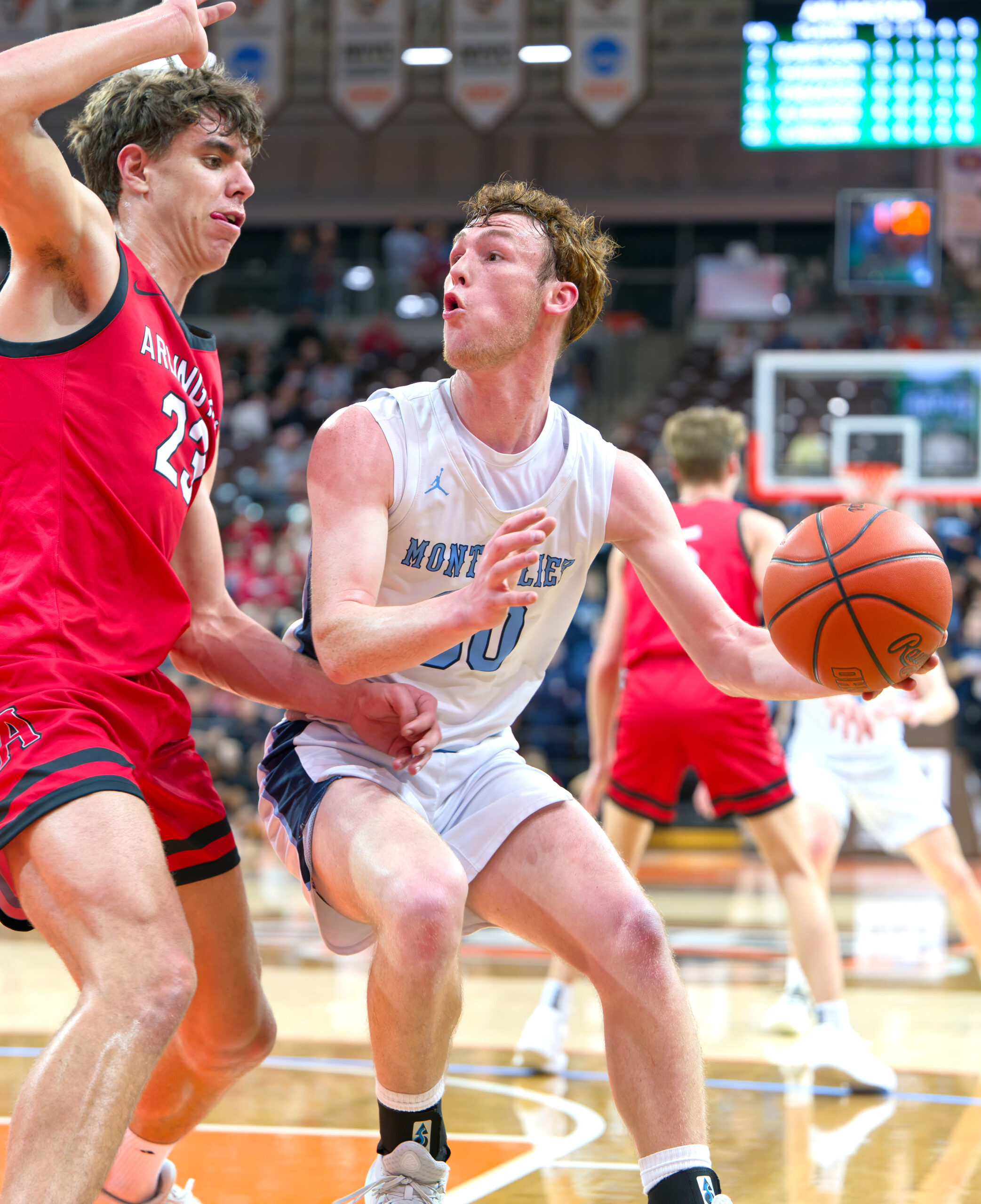Montpelier boys basketball regional semifinal