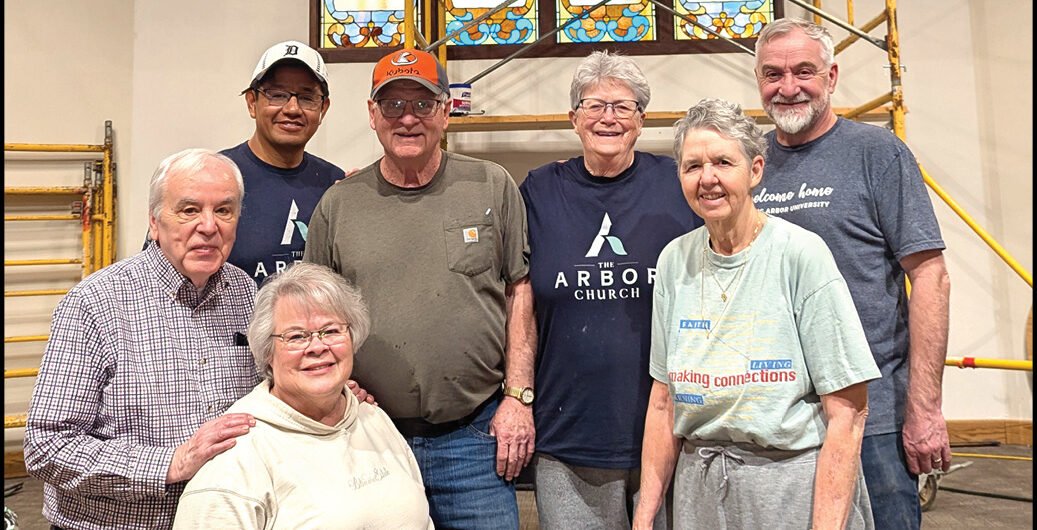 132-Year-Old Montpelier Church Window Restored & Installed In Spring Arbor Chapel
