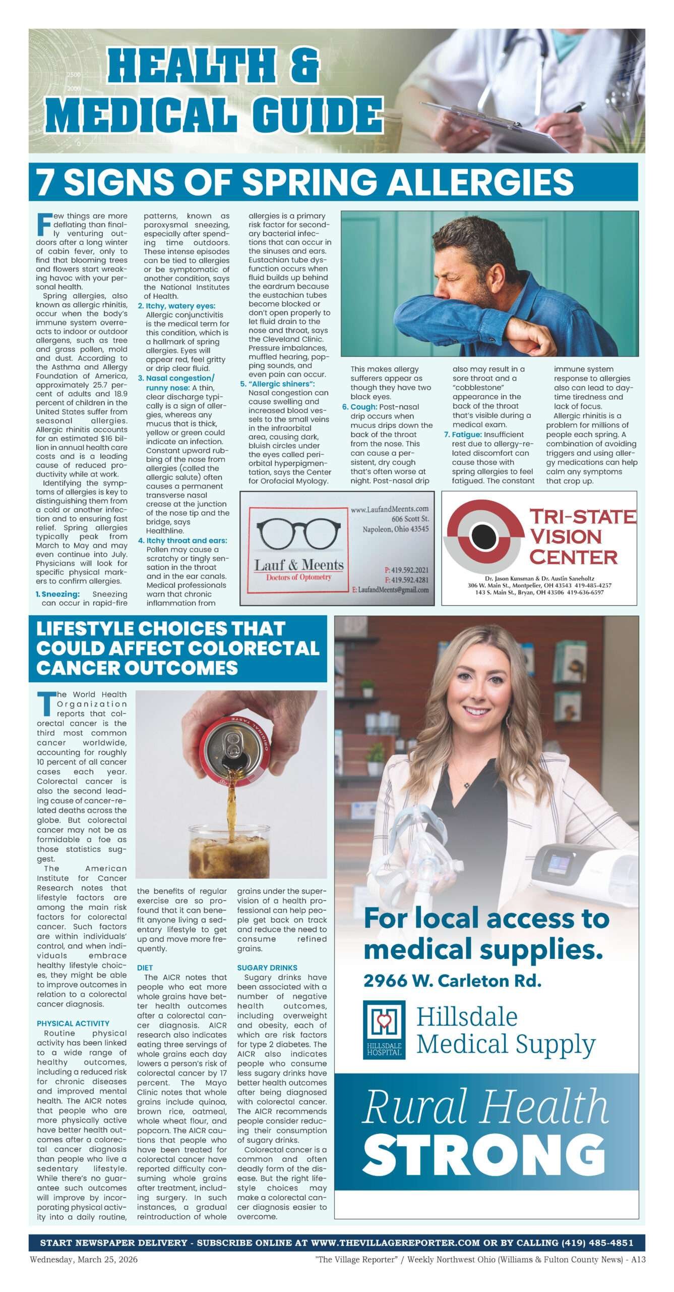 medical health guide Northwest Ohio