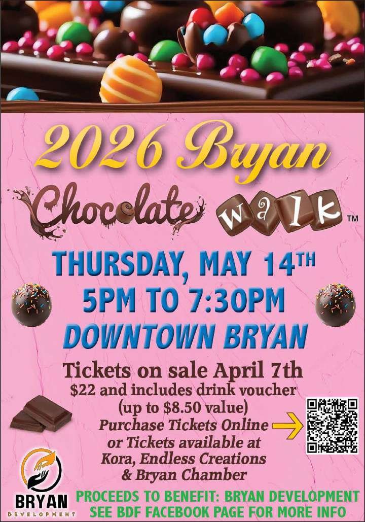 Bryan Development Corporation Chocolate Walk