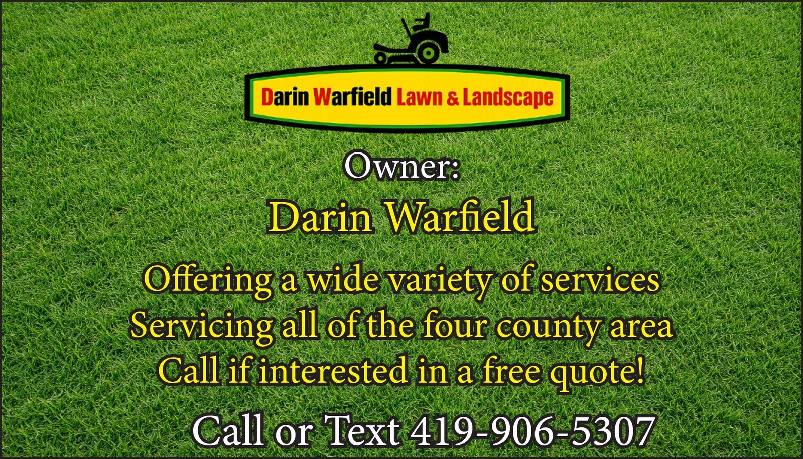 Darin Warfield Lawn
