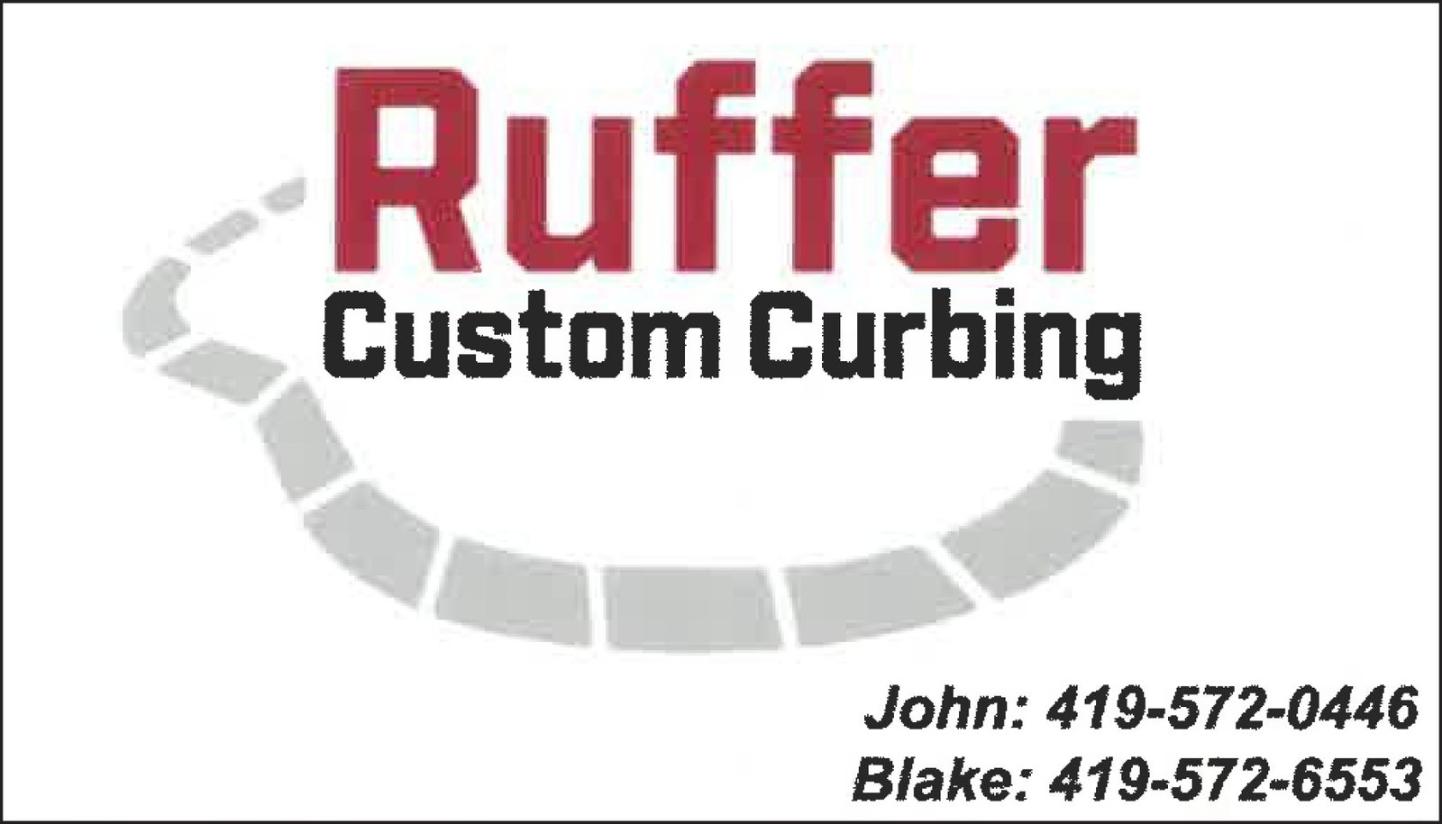 Ruffer Custom Curbing