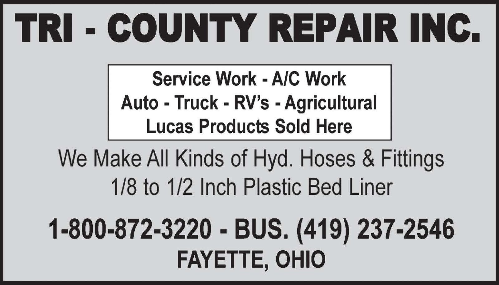 Tri County Repair