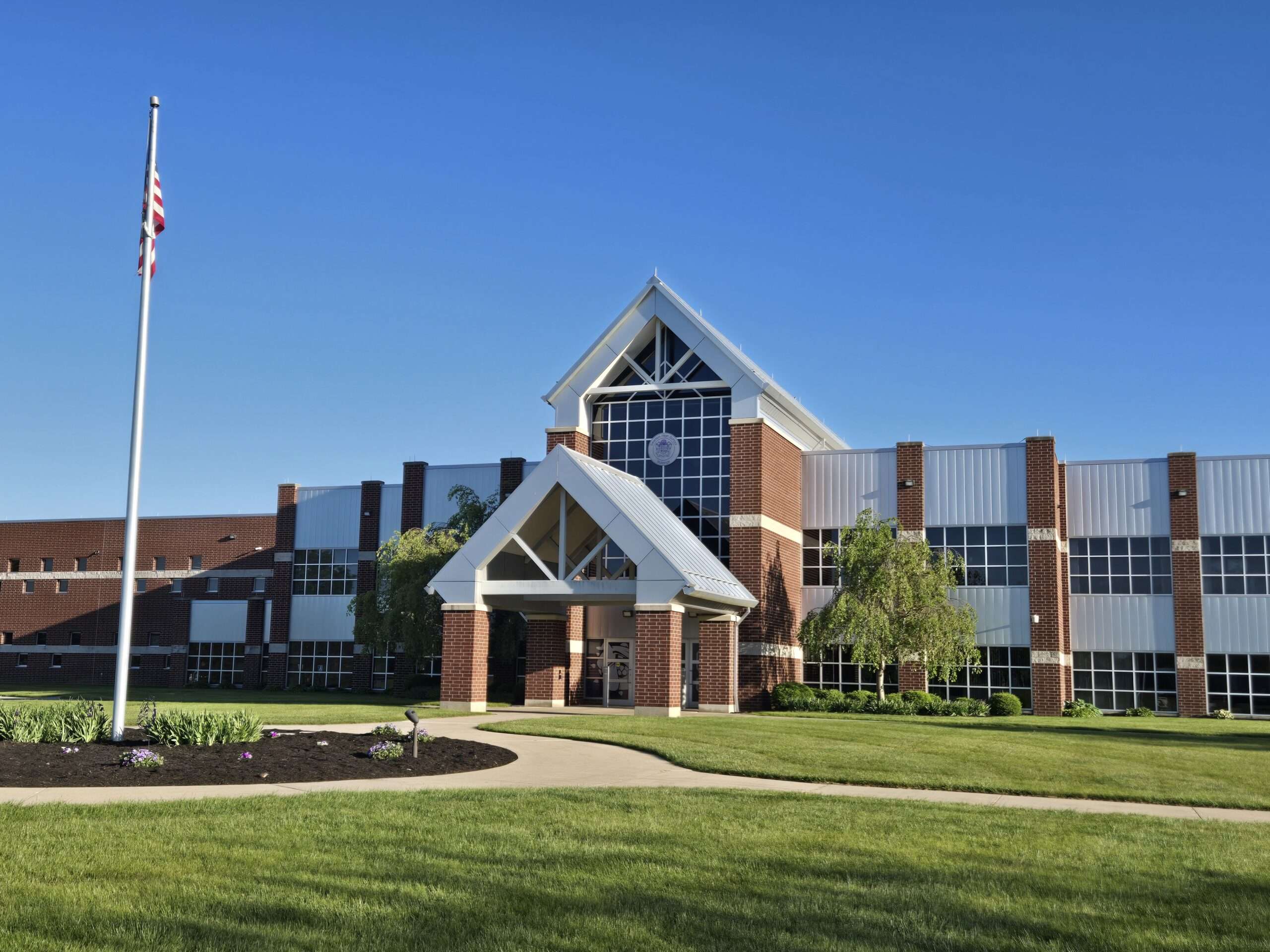 Exterior of Swanton High School