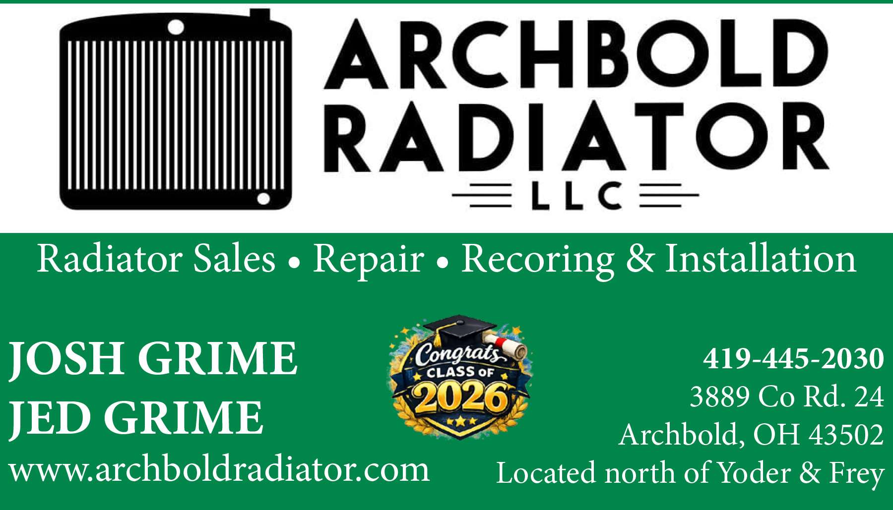 Archbold Radiator