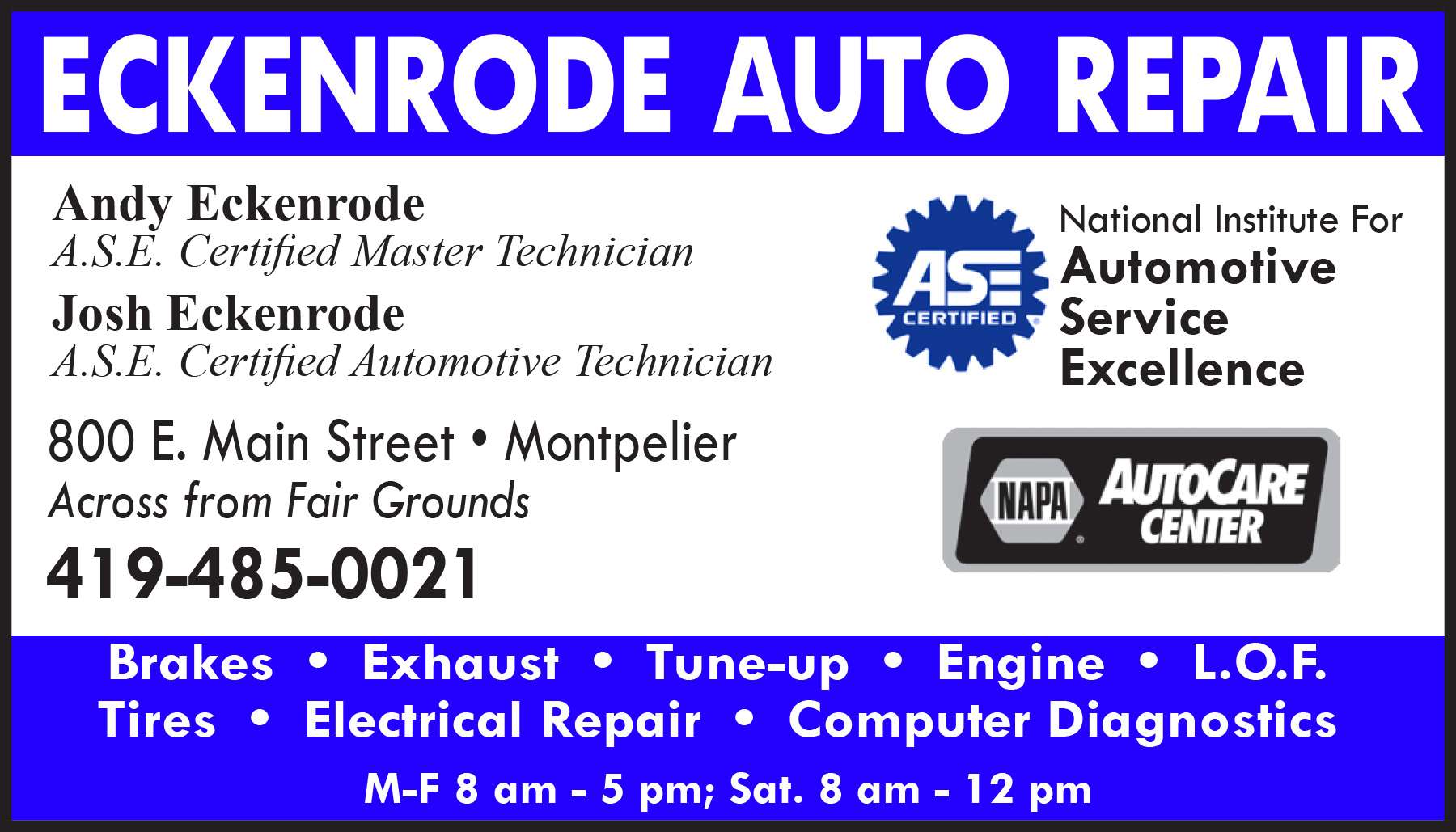 Eckenrode Auto Care