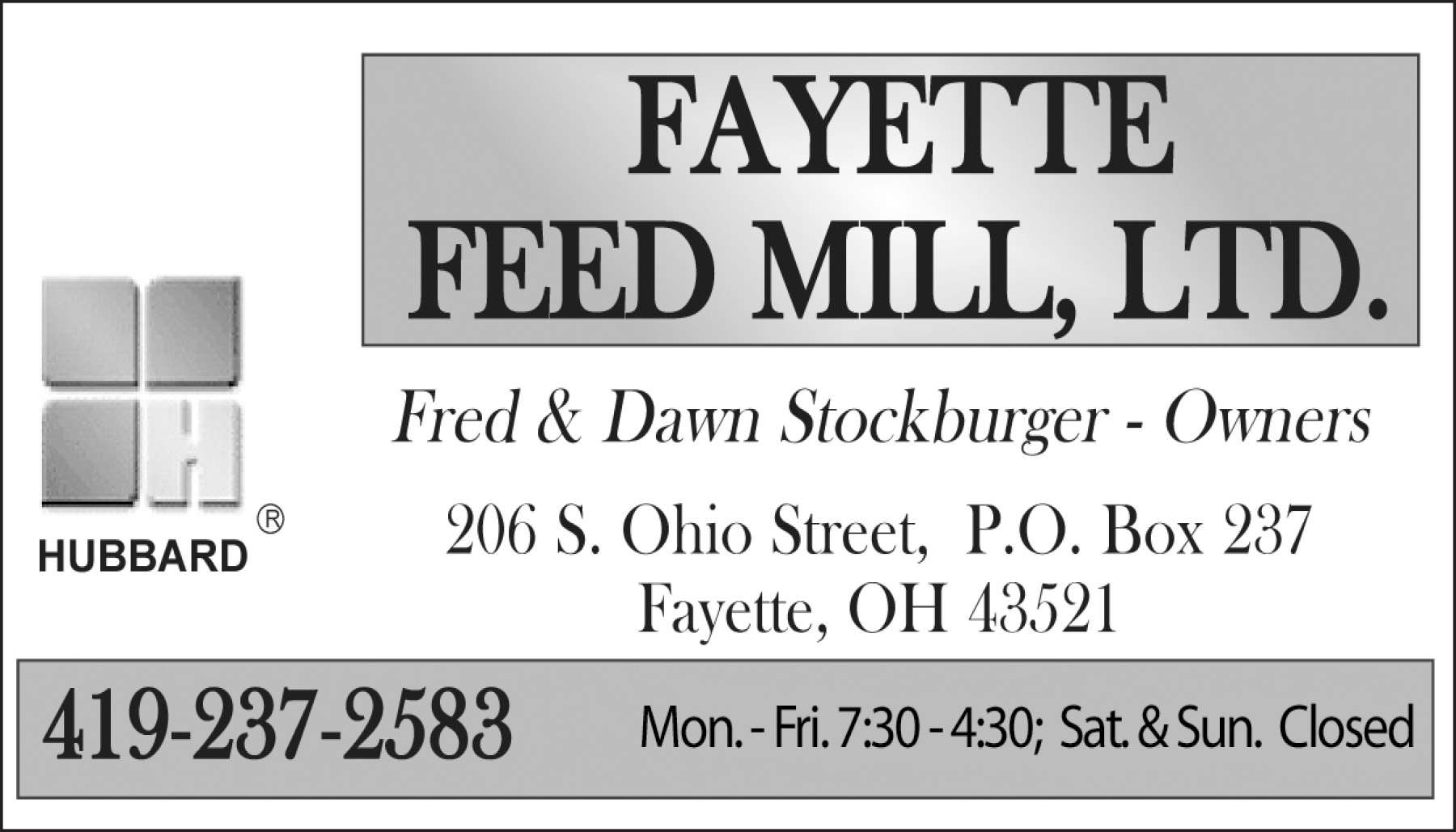 Fayette Feed Mill