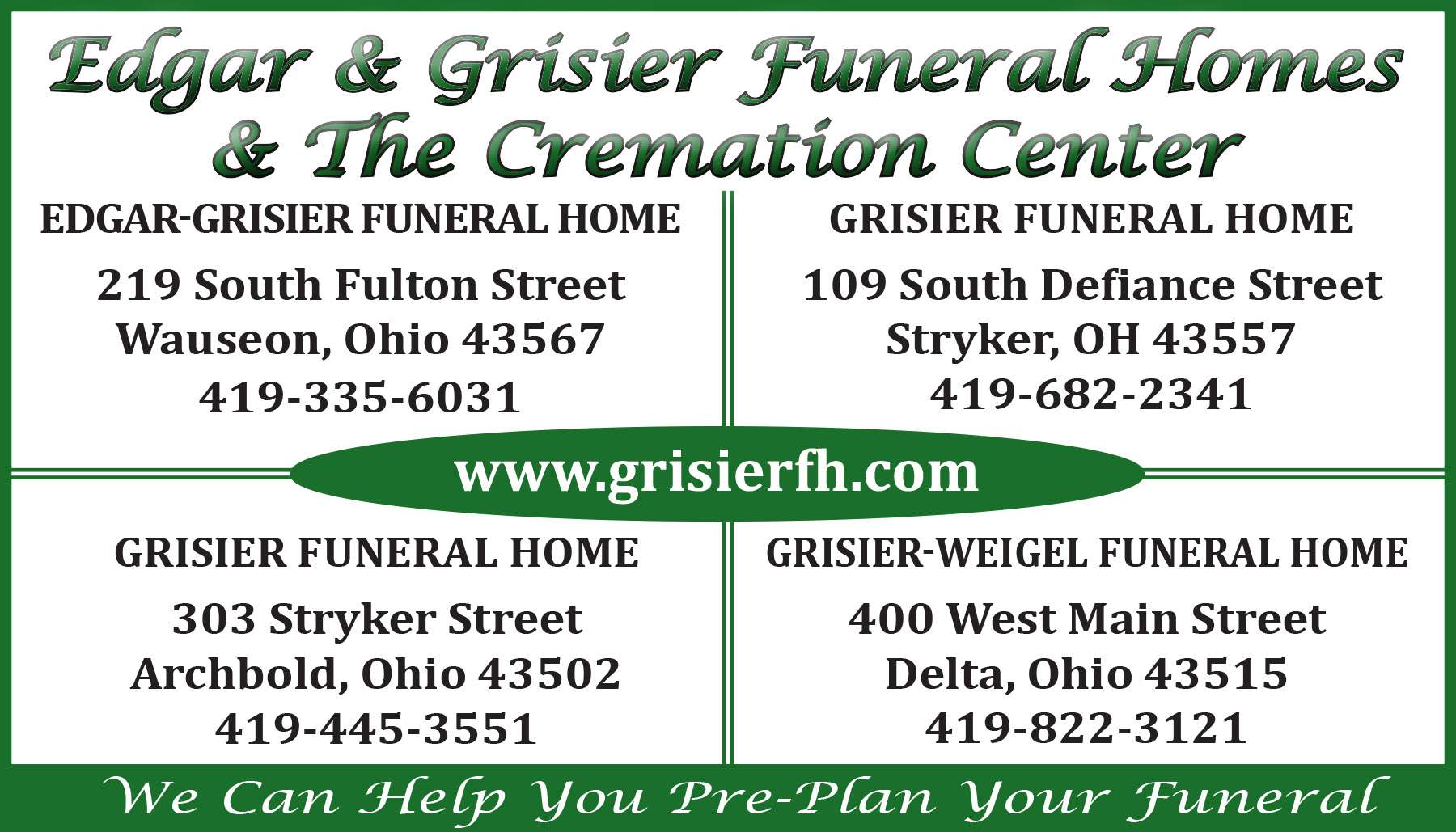 Grisier Funeral Home