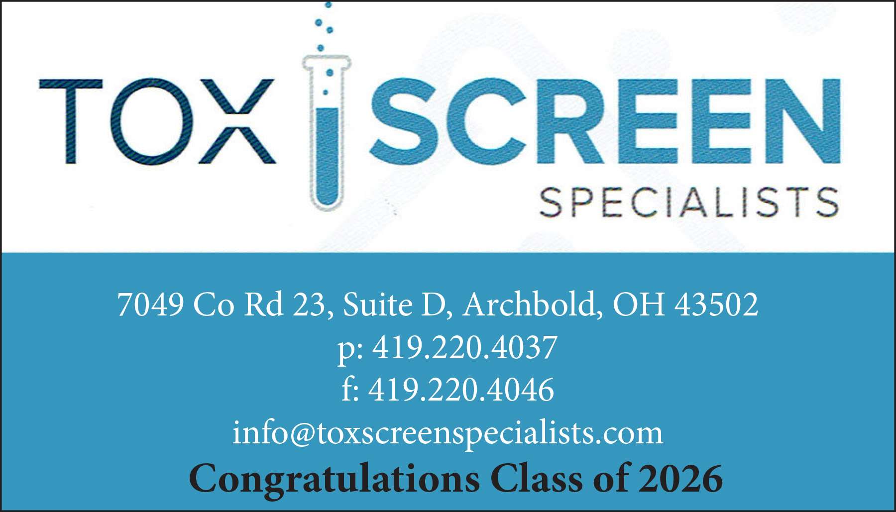 Tox Screen Specialists