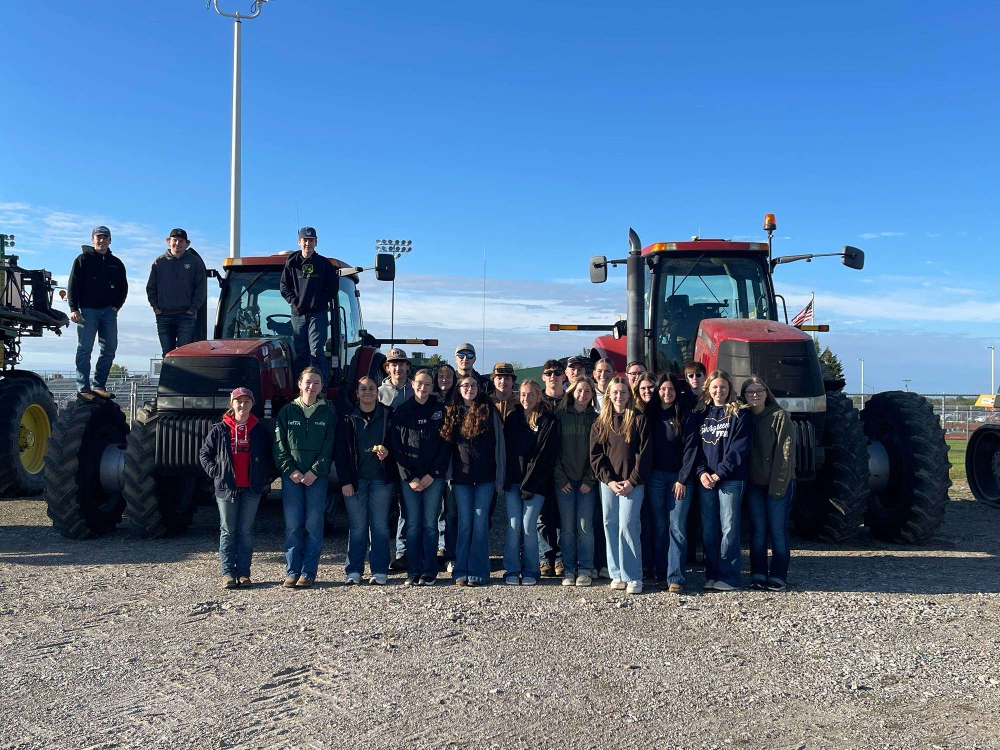 Evergreen FFA Hosts An Elementary Ag Day
