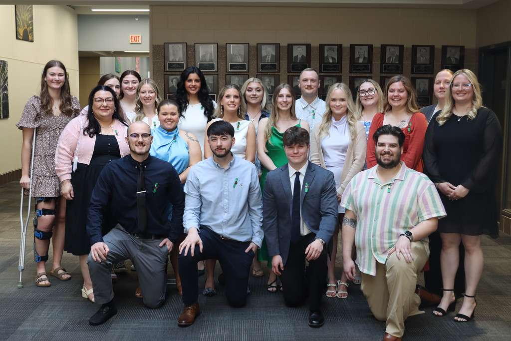 NSCC Registered Nursing graduates Spring 2026 group photo at pinning ceremony