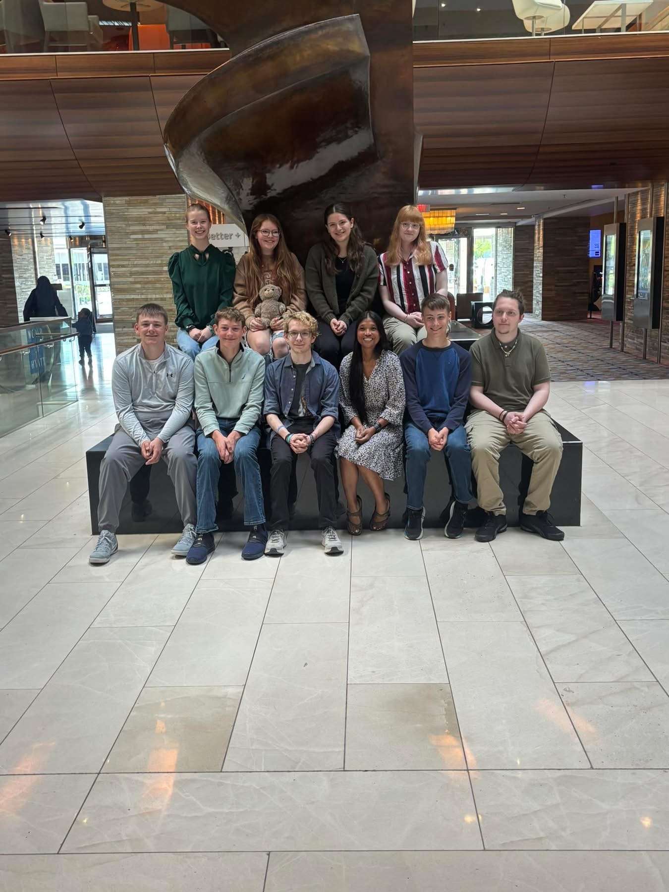 Montpelier Junior-Senior High School at the 2026 Small School National Championship Tournament in Rosemont, Illinois.