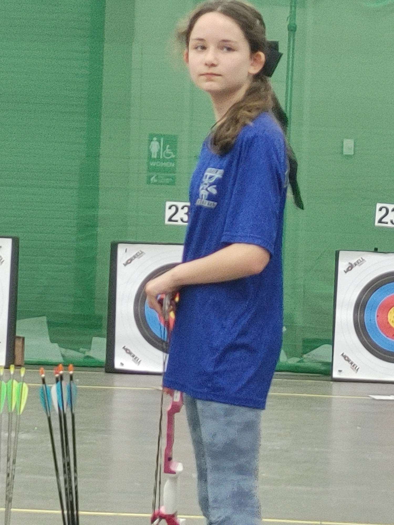 Stryker — Mia Mercer at Archery Nationals