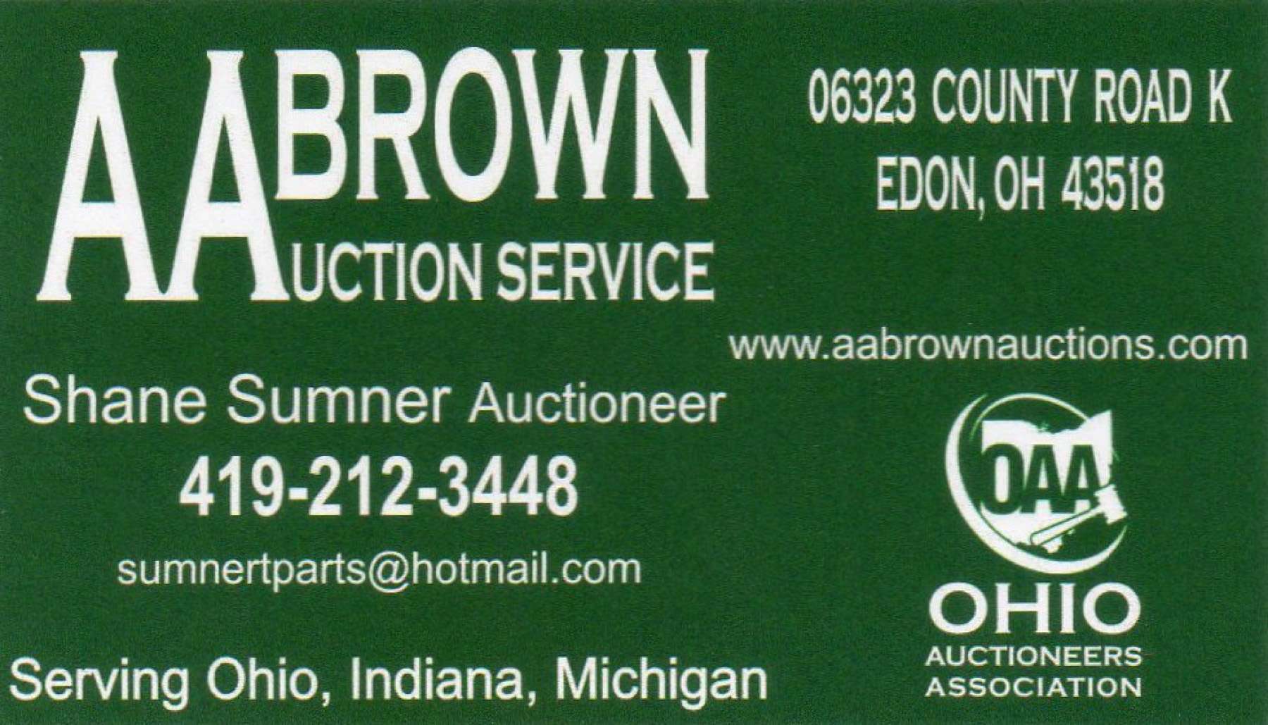 Aa Brown – Shane Sumner