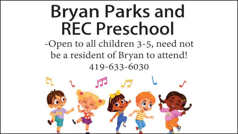 Bryan Parks And Rec Preschool
