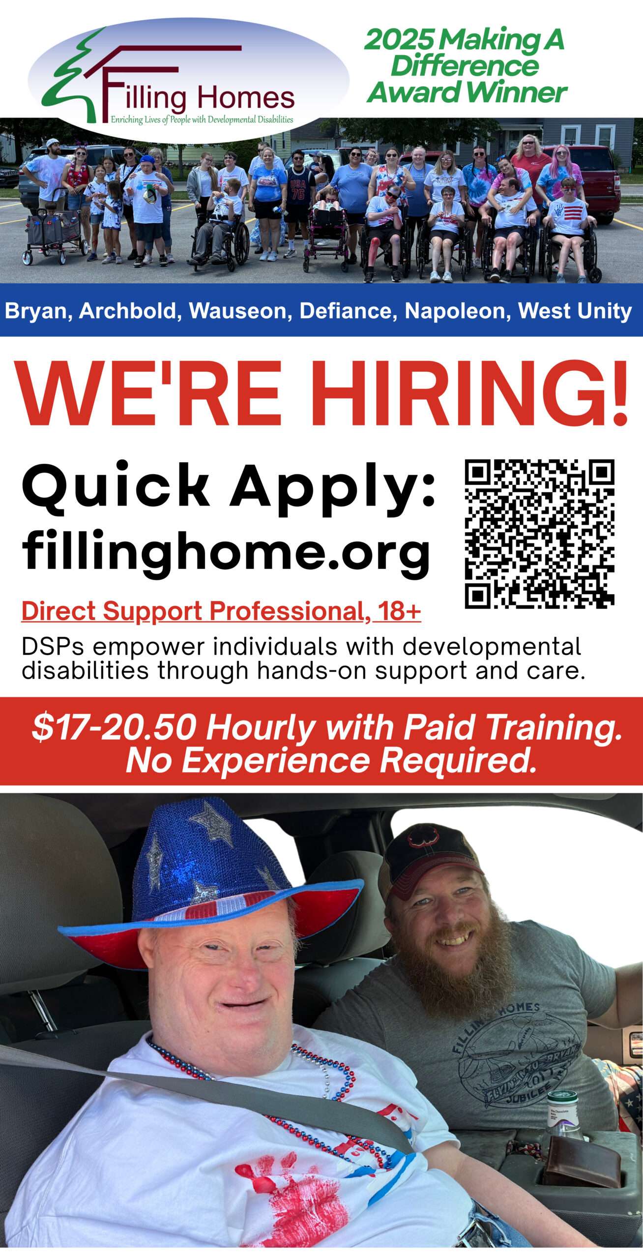 Filling Homes