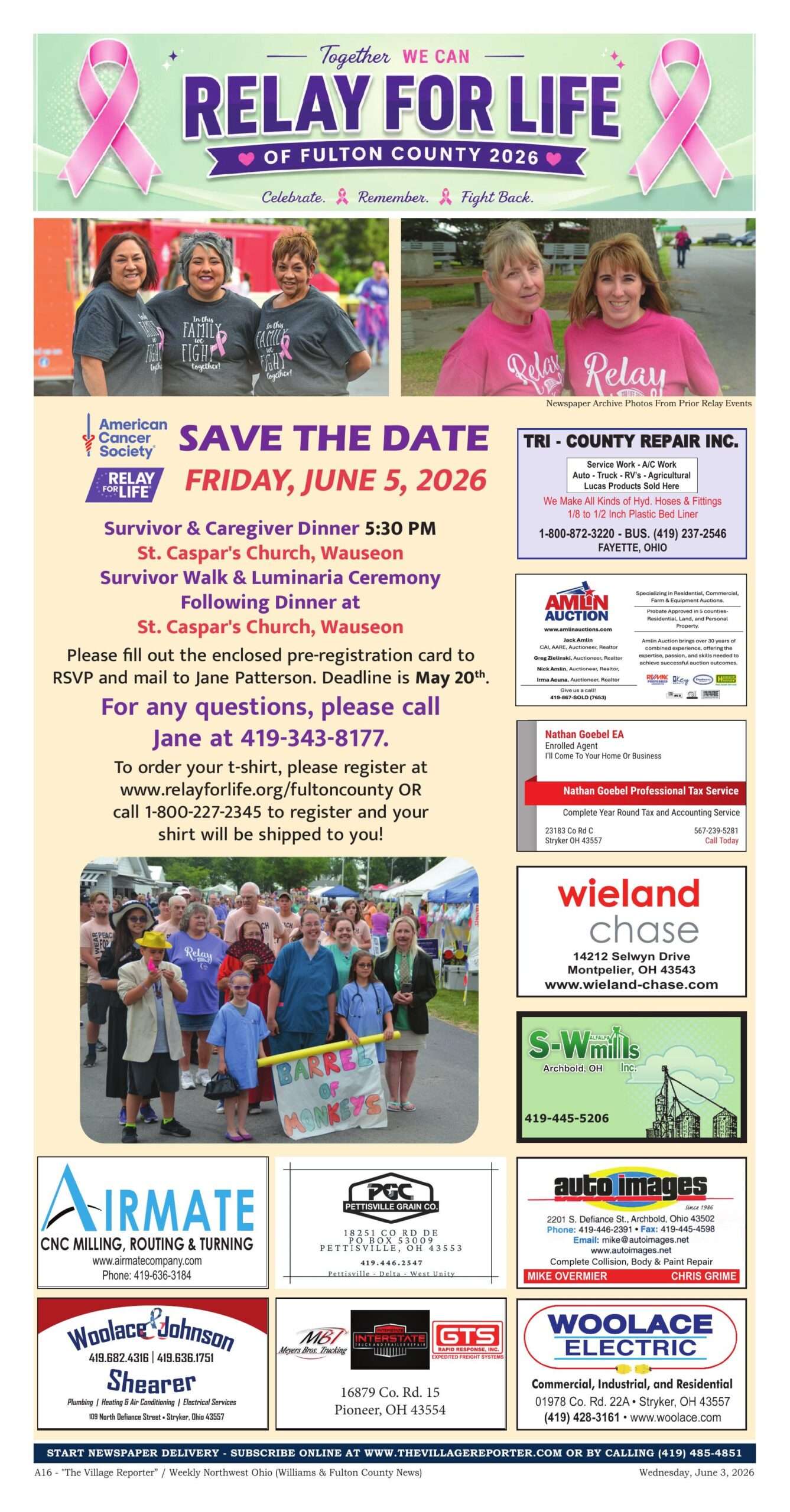 Relay For Life Of Fulton County 2026