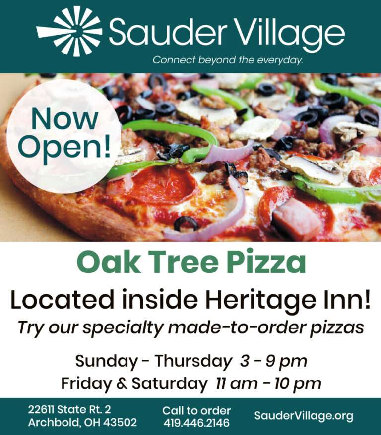 Sauder Village – Oak Tree Pizza