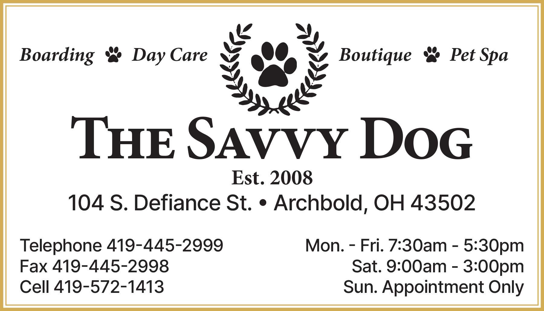 Savvy Dog – Pet
