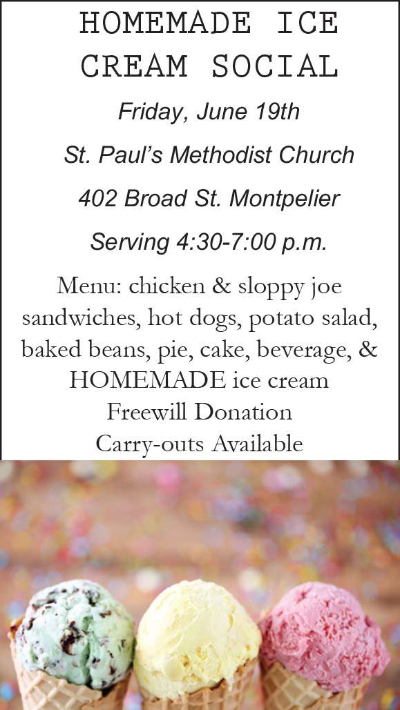 St. Paul’s Methodist Church – Ice Cream Social