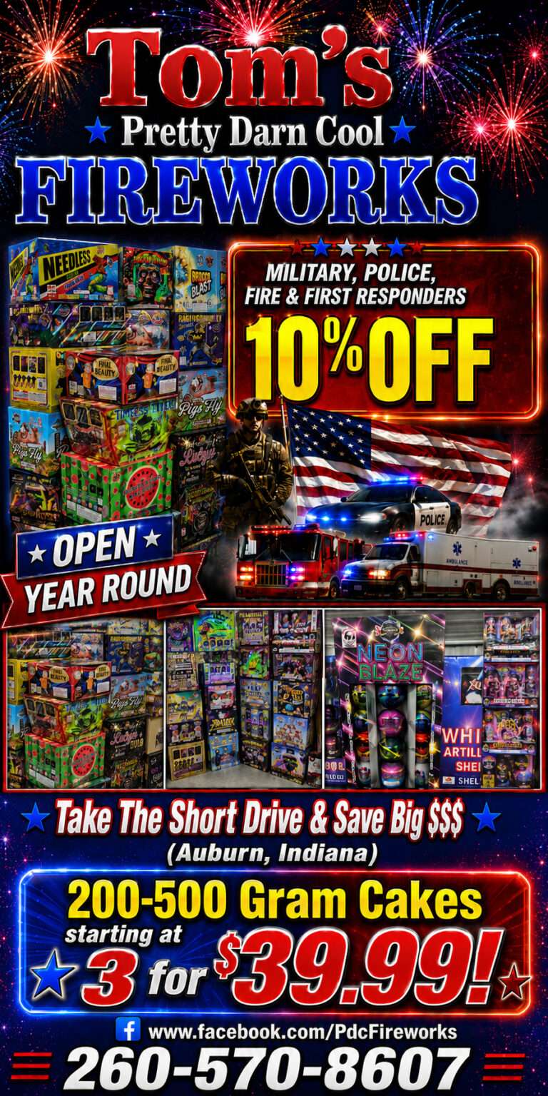 Tom’s Fireworks