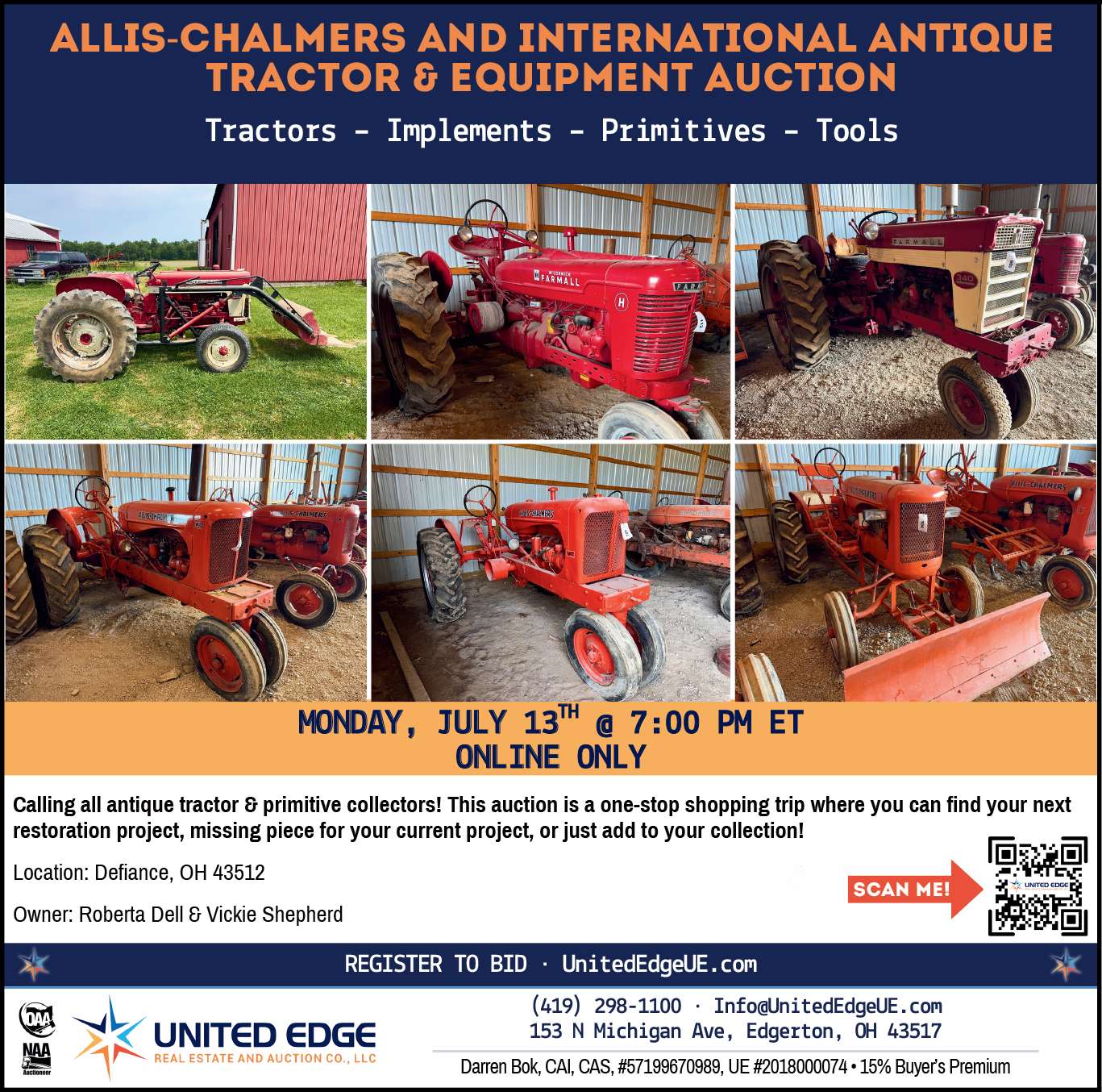 United Edge Allis Chalmers and International