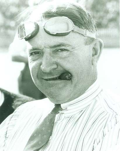 Racing legend Barney Oldfield.