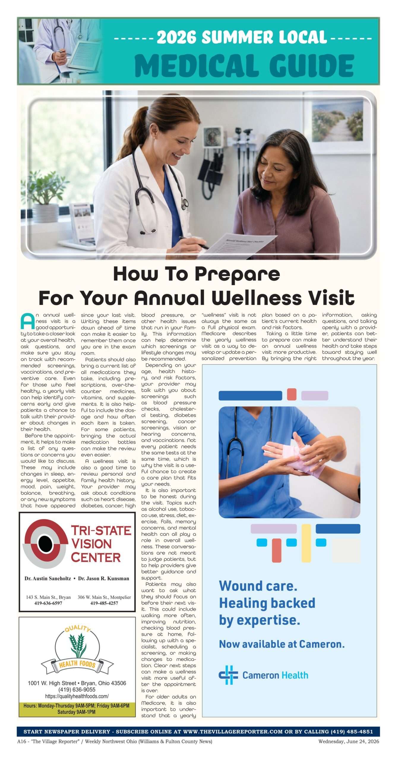2026 Summer Local Medical Guide