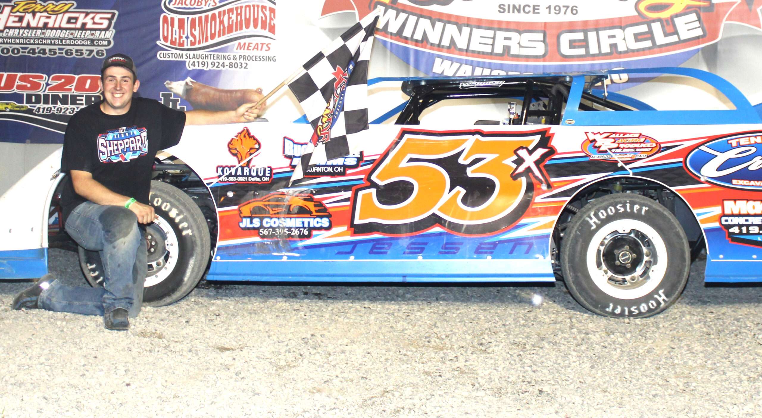 Dylan Jessen Powers To Commanding Sportsman/Mods $1,200 Win At Oakshade Raceway